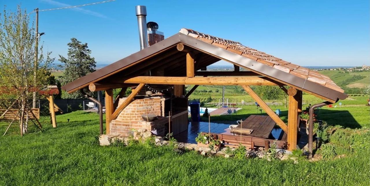 Casa Vacanza Con Piscina,Area Giochi Bambini. Santa Maria della Versa Dış mekan fotoğraf