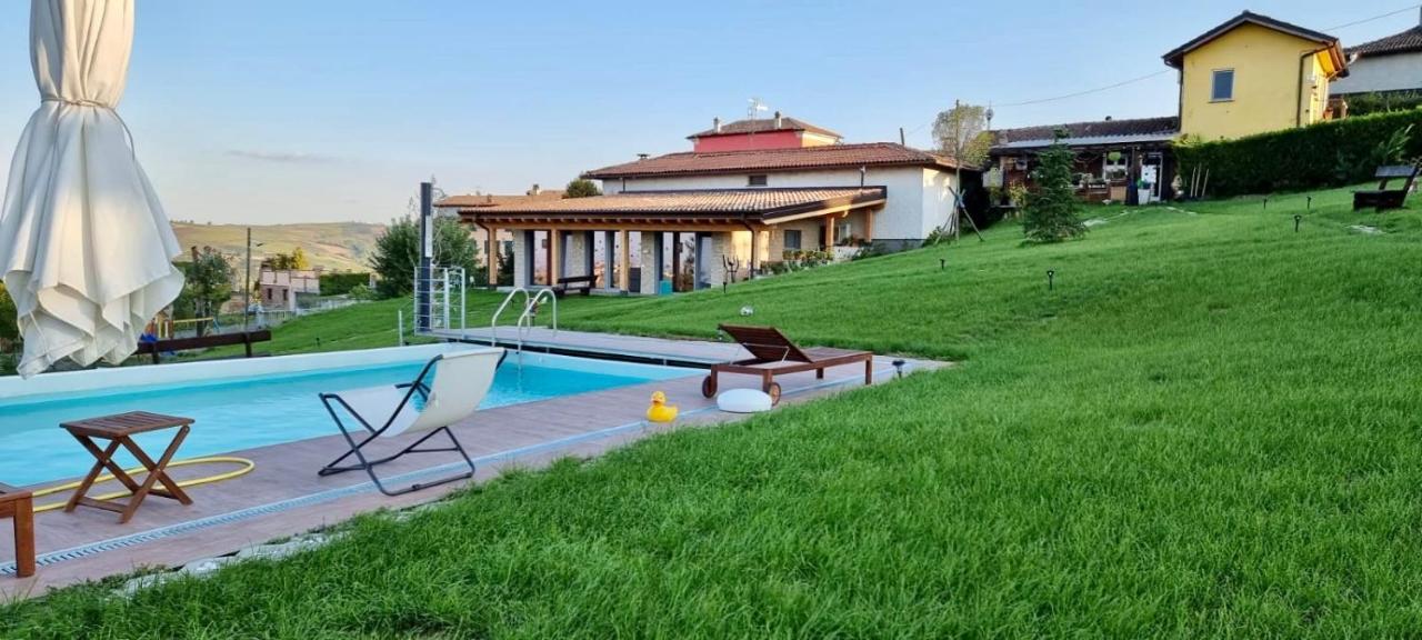 Casa Vacanza Con Piscina,Area Giochi Bambini. Santa Maria della Versa Dış mekan fotoğraf